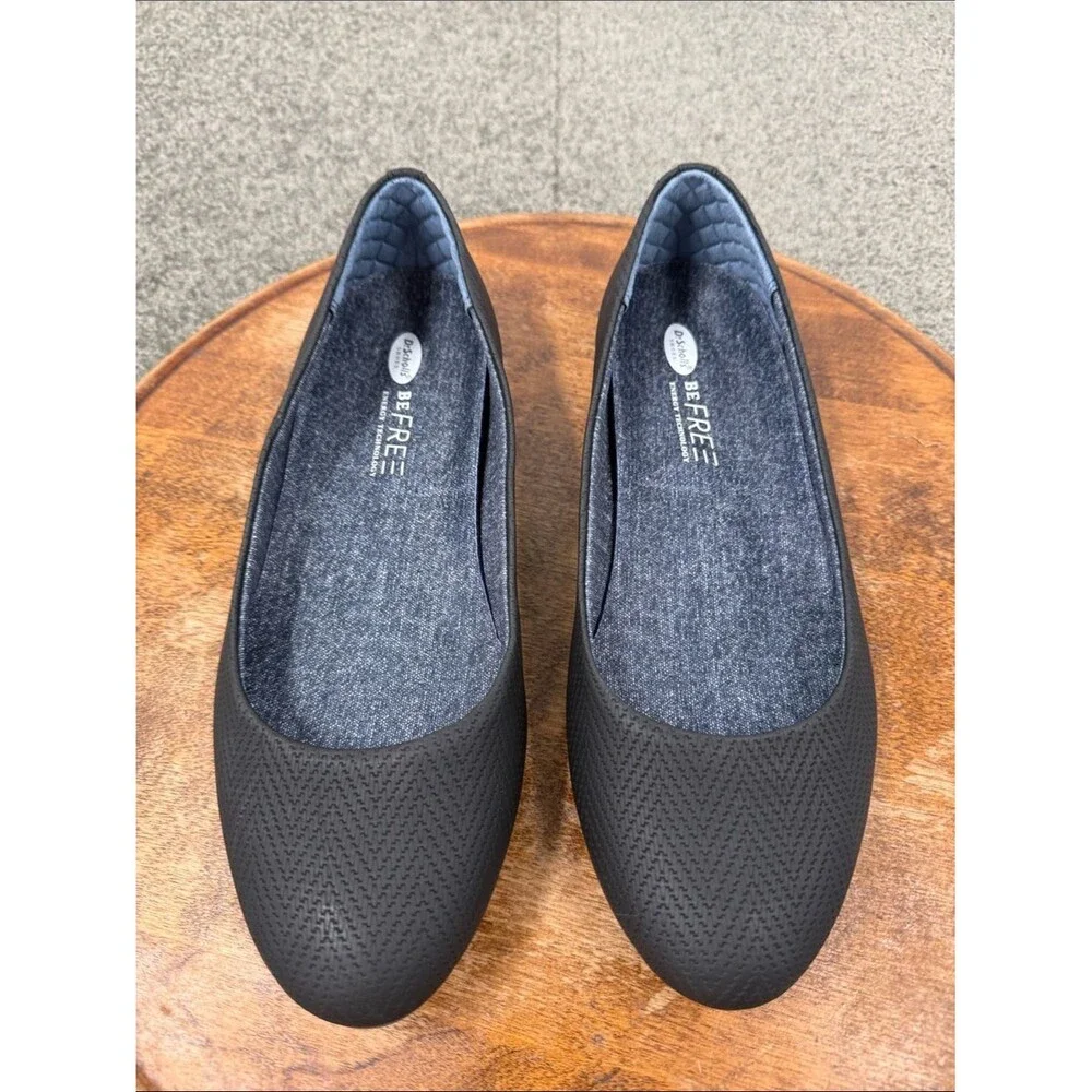 Dr Scholl's Shoes Wm 10 Black Comfort Ballet Flats Be Free Energy Technology